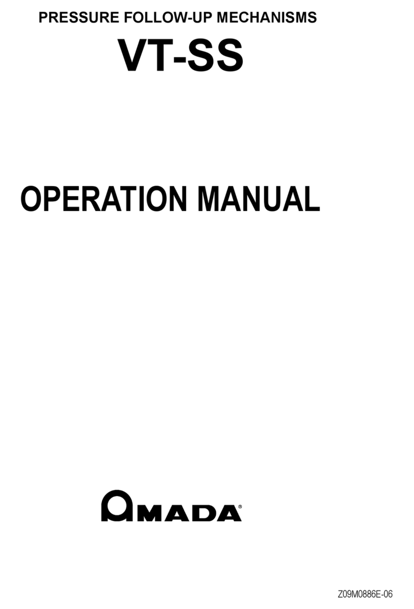 Amada VT-SS User manual