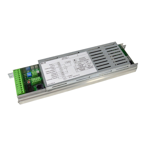 DITEC EL16 System manual