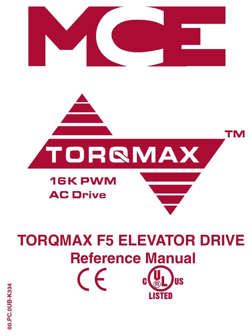 MCE TORQMAX F5 User manual