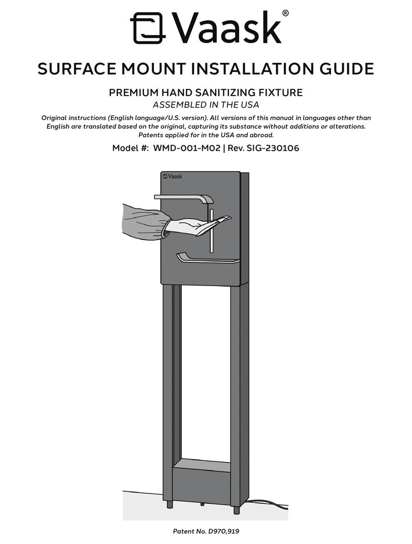 Vaask WMD-001-M02 User manual