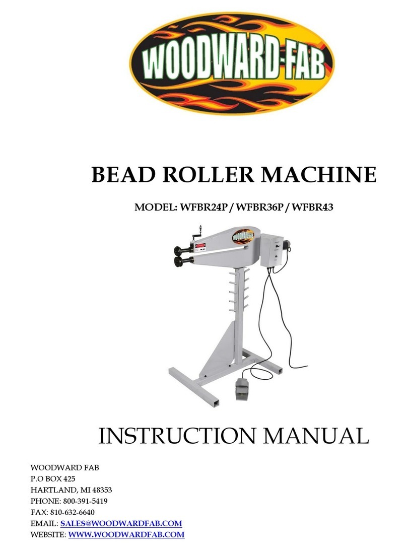 WOODWARD-FAB WFBR24P instruction manual