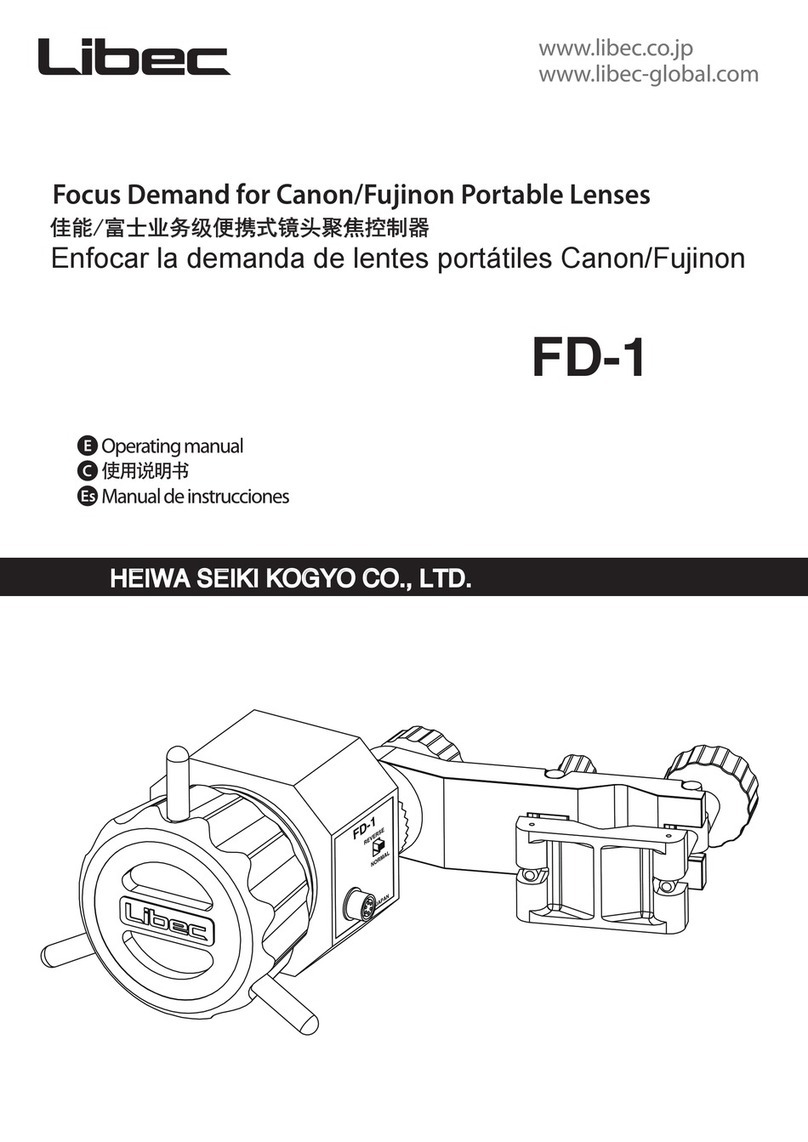 Libec FD-1 operating manual