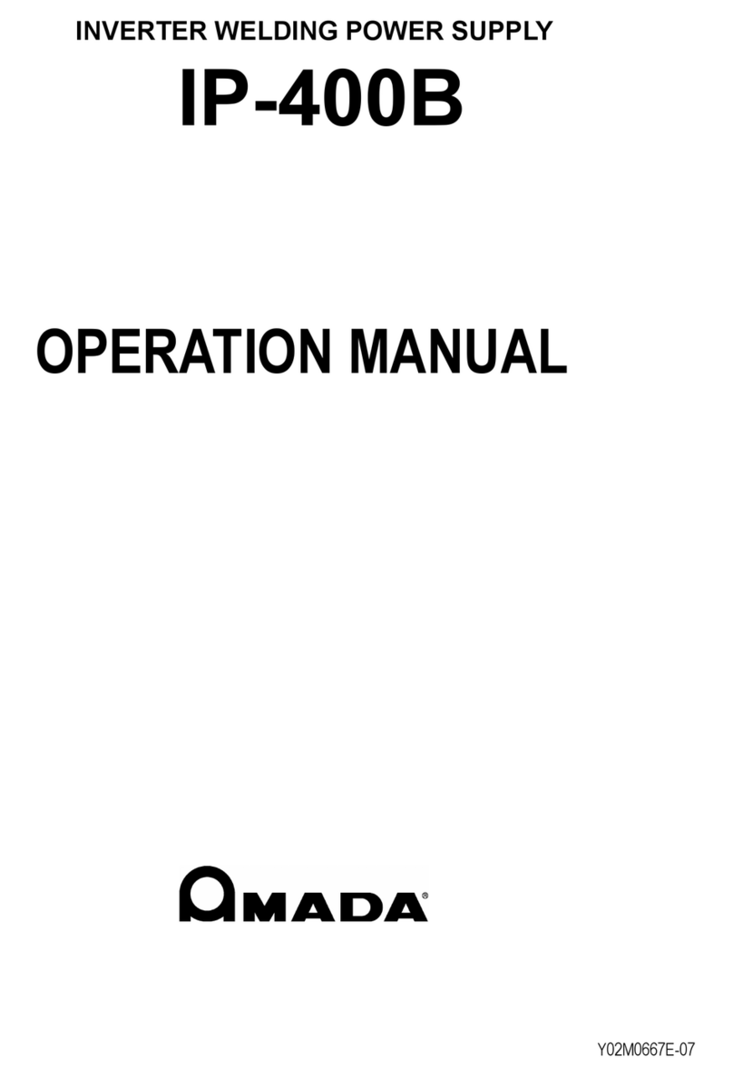 Amada IP-400B Operation manual