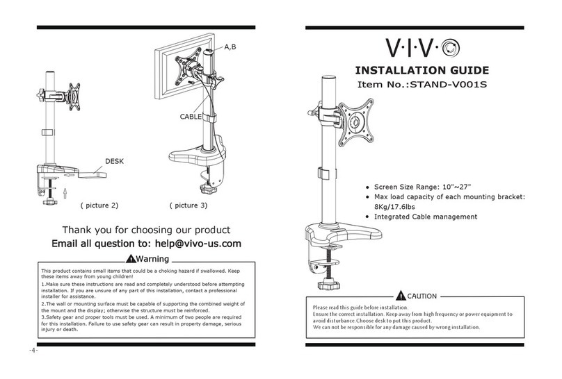 Vivo STAND-V001S installation guide