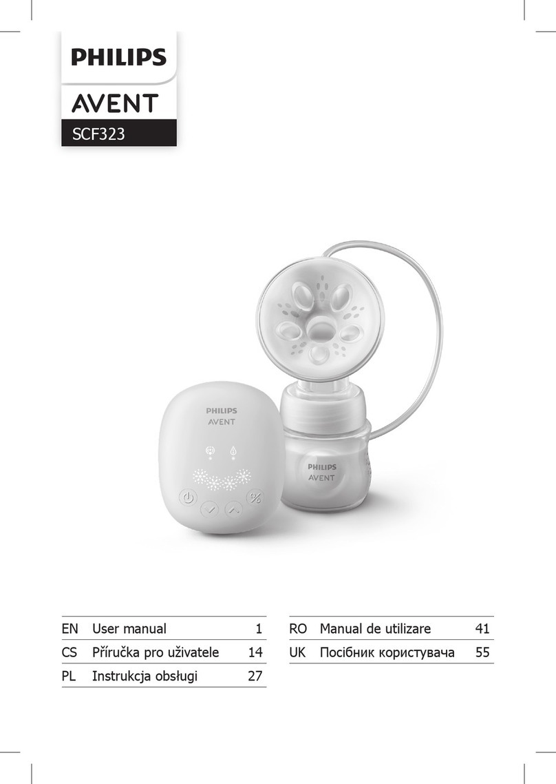 Philips AVENT SCF323 user manual