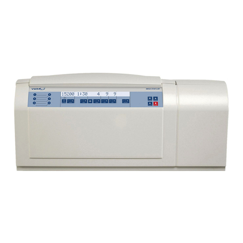 VWR MEGA STAR 3.0 User manual