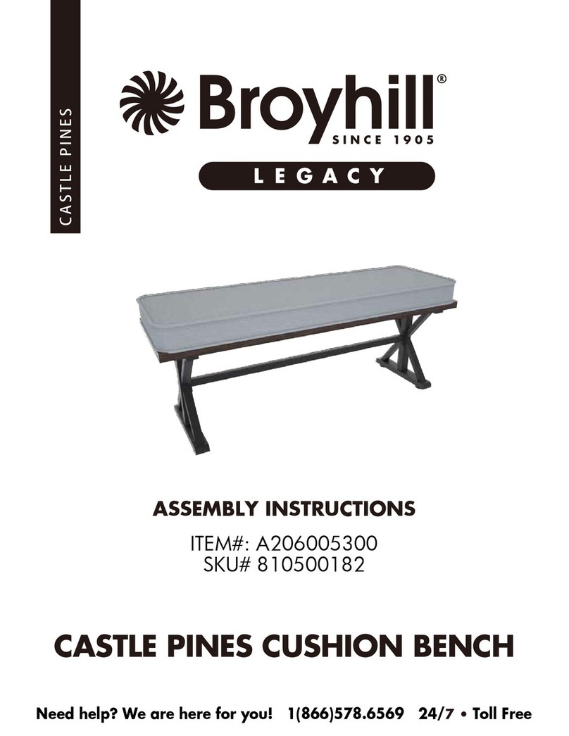 Broyhill LEGACY A206005300 User manual