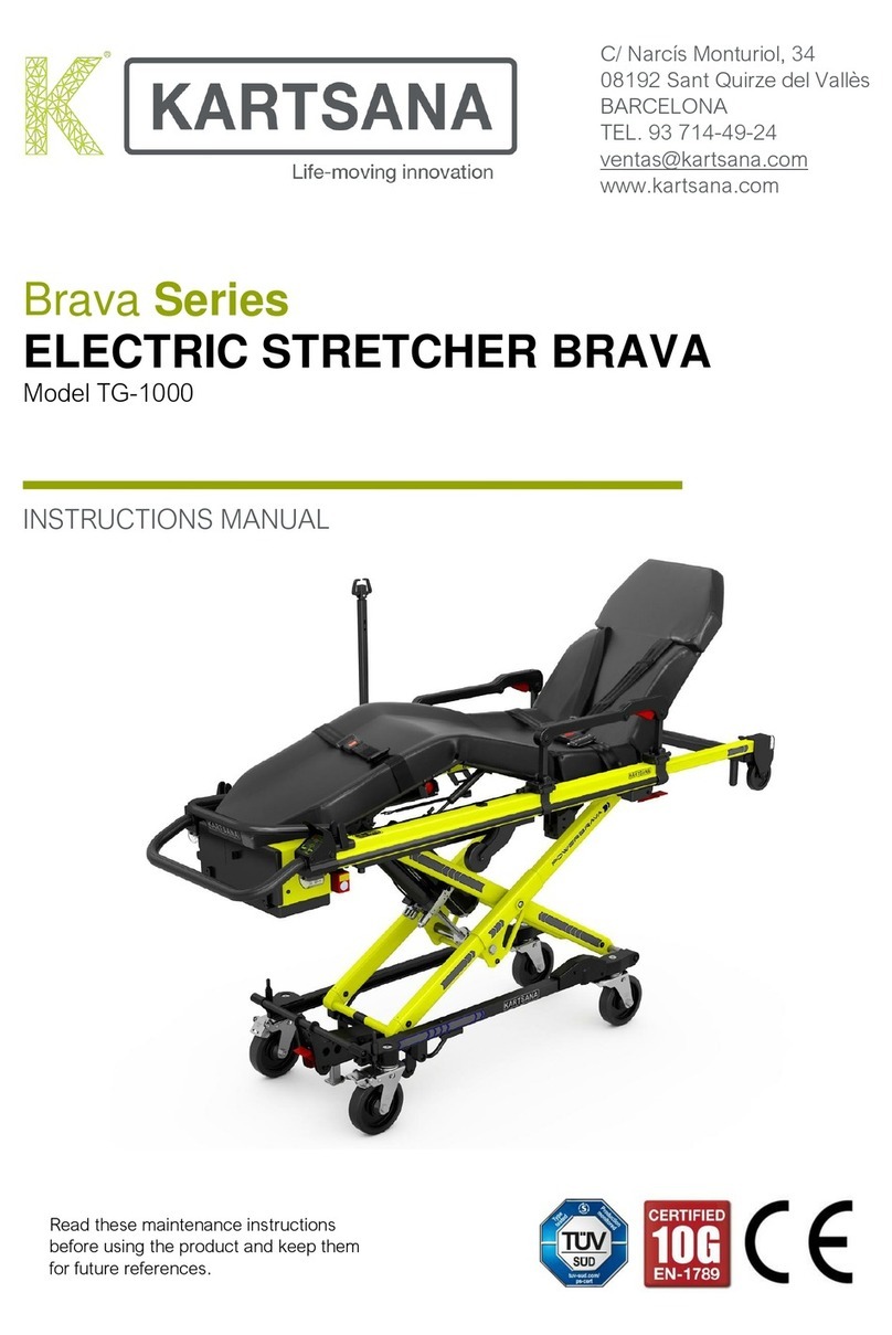 Kartsana BRAVA TG-1000 instruction manual