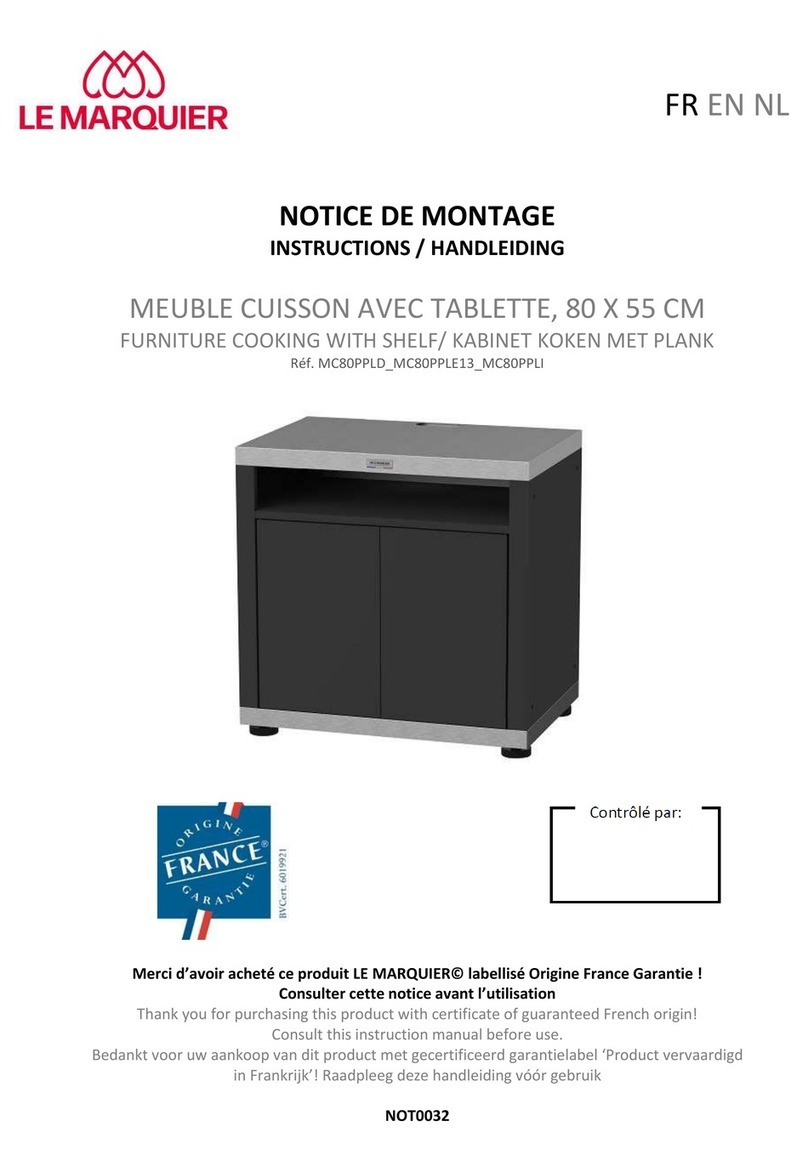 LE MARQUIER MC80PPLD User manual