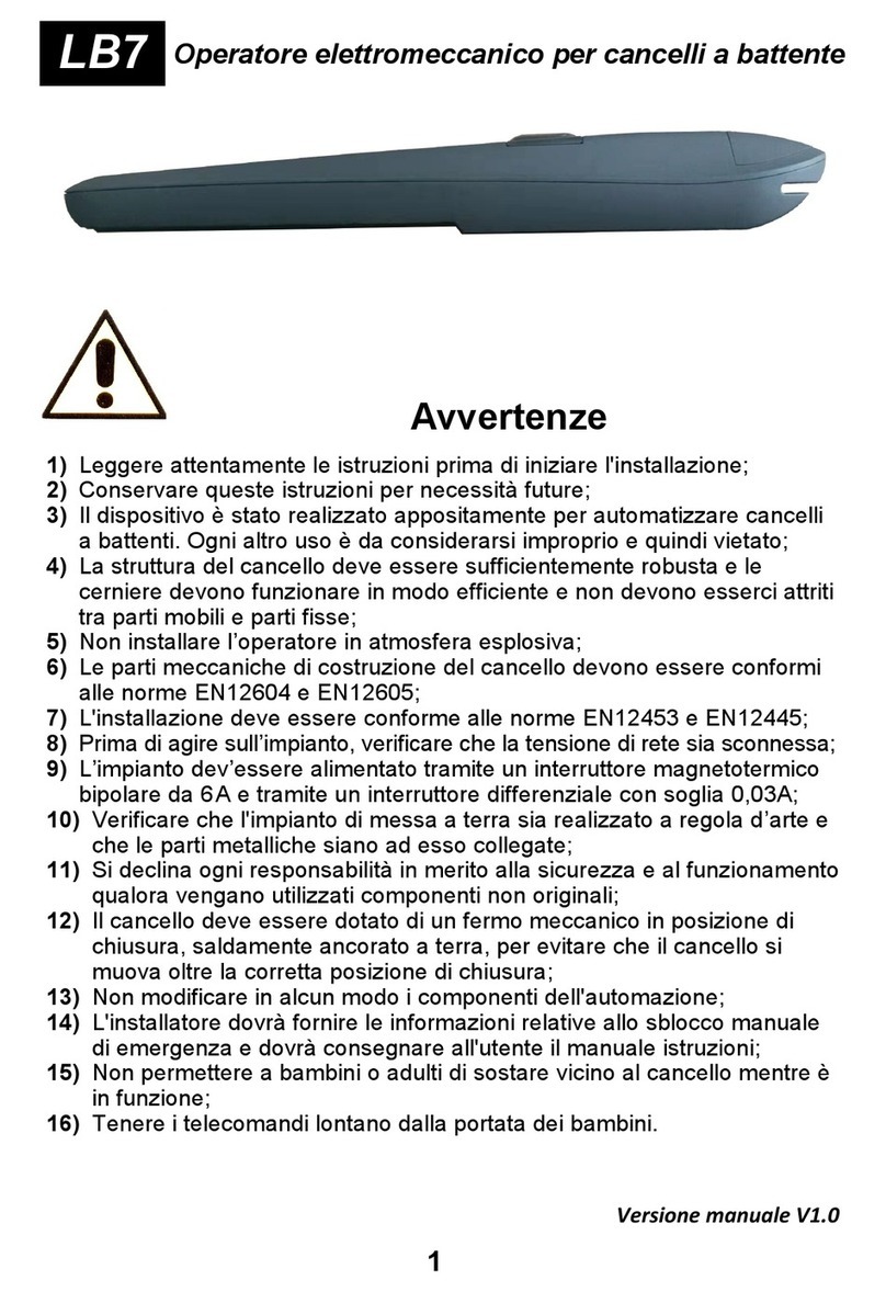 Leb Electronics LB7 User manual