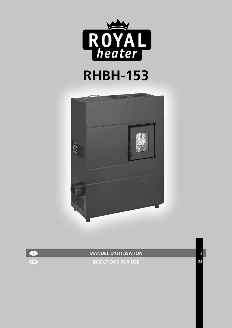 Royal RHBH-153 Directions for use