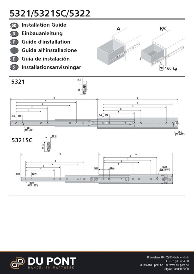 Du Pont 5321 installation guide