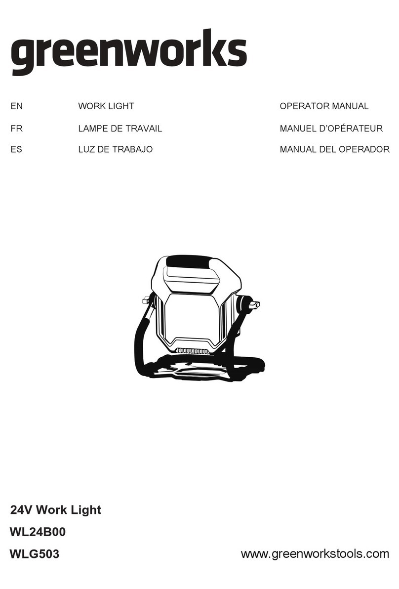 GreenWorks WL24B00 Operator's manual