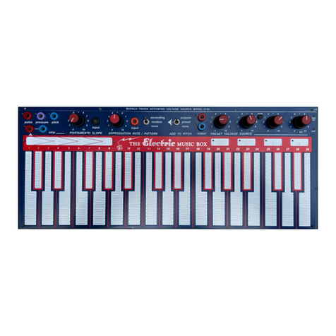 Buchla 218e-V3 User manual