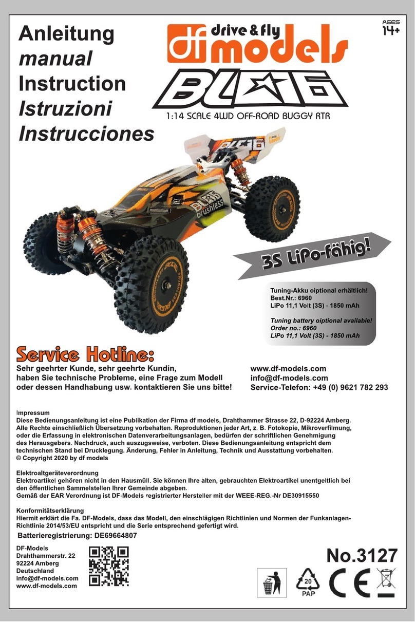 DF-models BL06 BRUSHLESS instruction manual