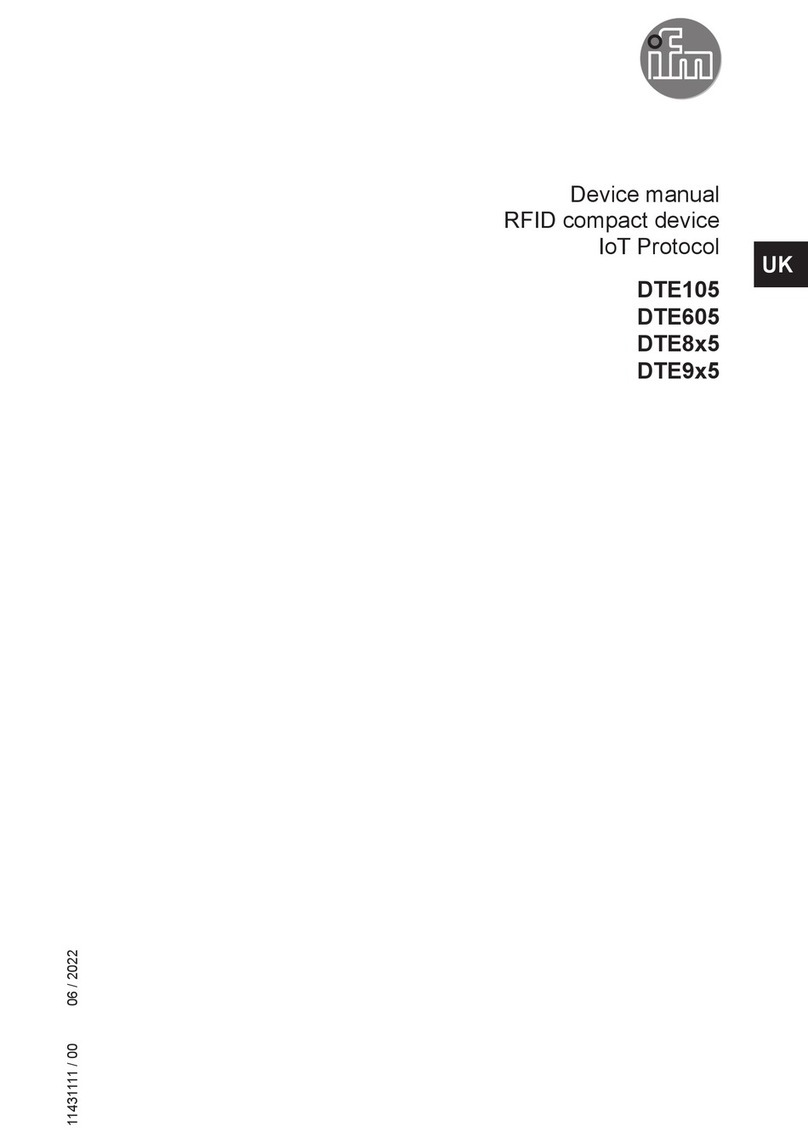 IFM DTE8 5 Series Application guide