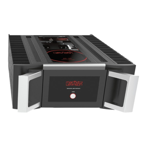 Mark Levinson ML-50 User manual