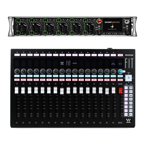 Sound Devices Waves MidiPlus Fit Service manual
