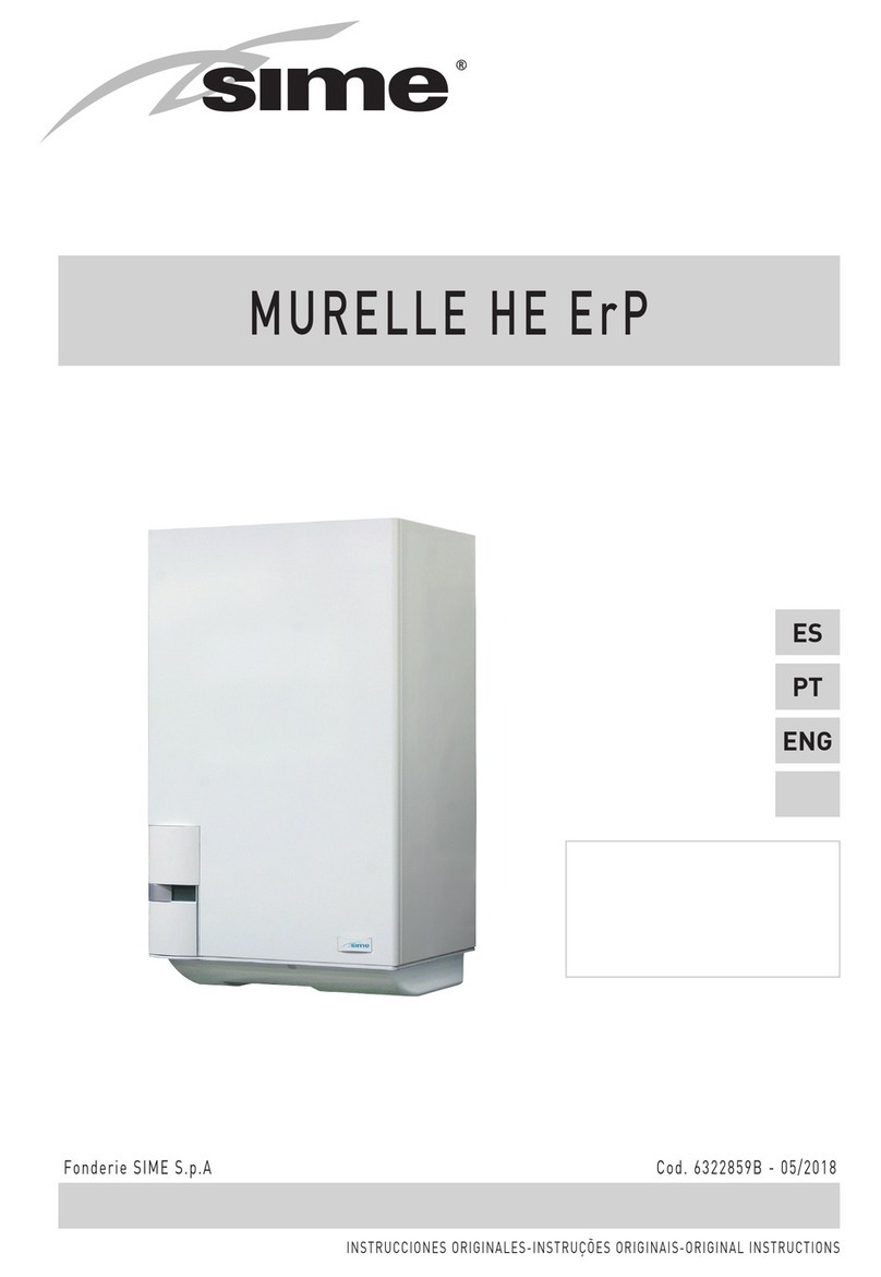 Sime MURELLE HE ErP Series User manual