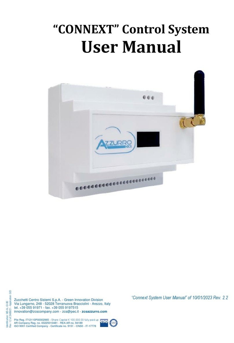 ZCS AZZURRO CONNEXT user manual
