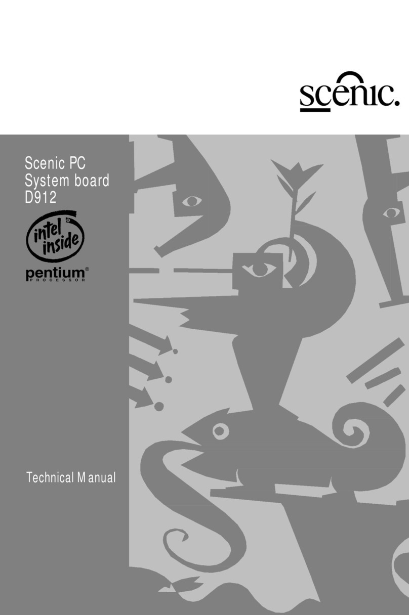 Siemens Nixdorf Scenic D912 Technical manual
