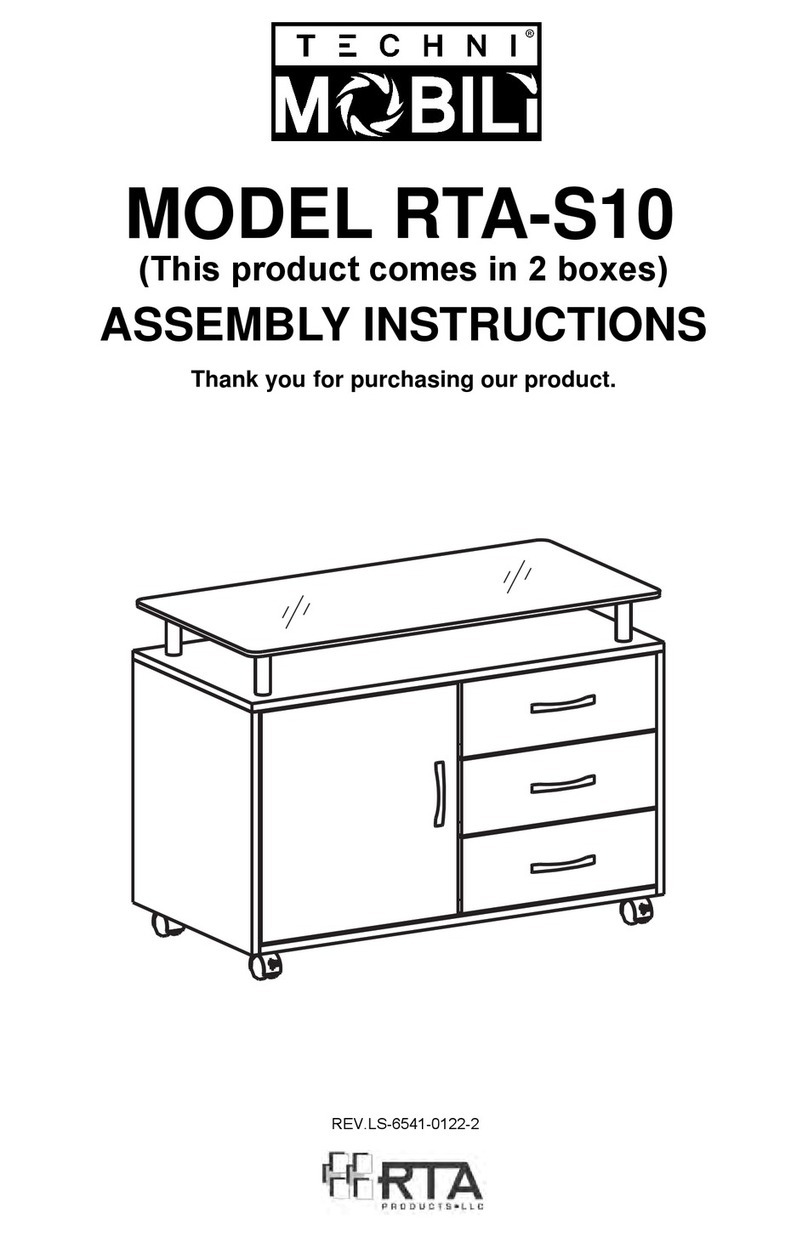 Techni Mobili RTA-S10 User manual