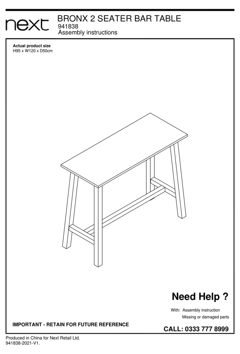 Next BRONX 941838 User manual