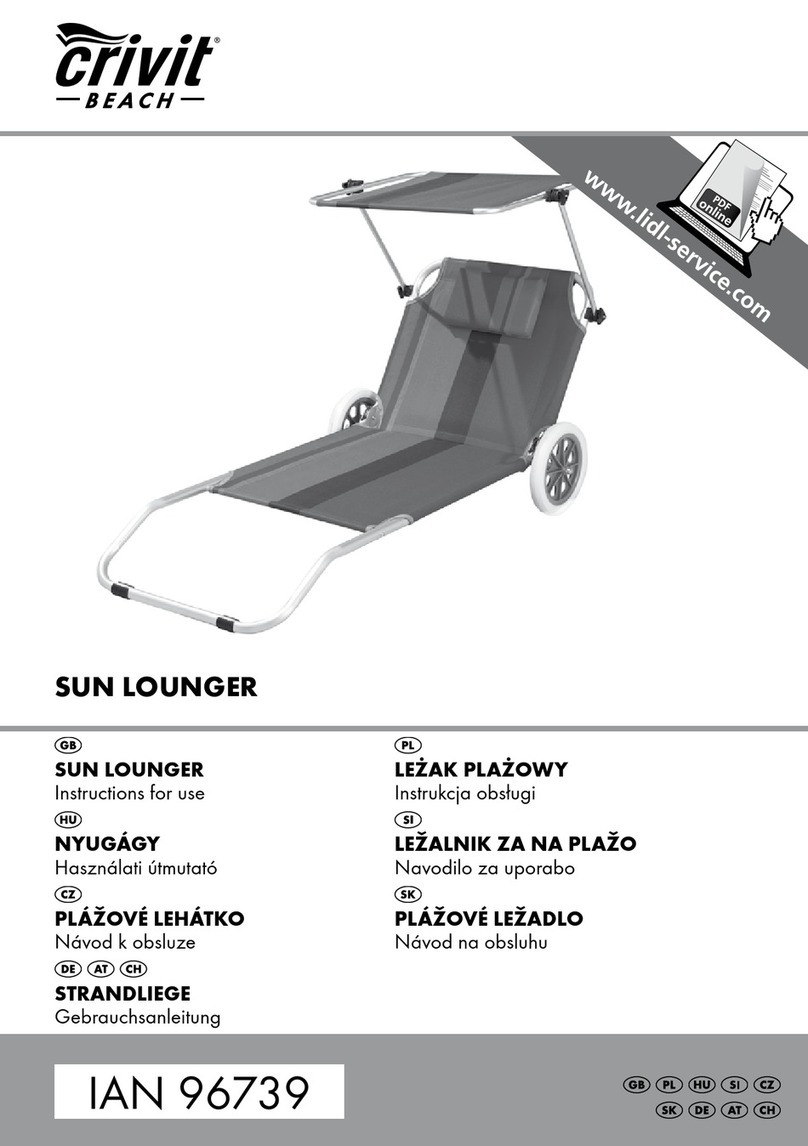 Crivit SL-1836 Instructions for use