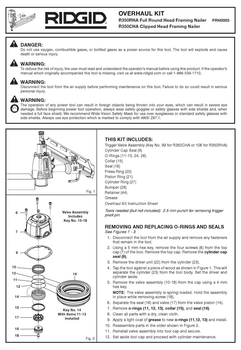 RIDGID R350RHA manual