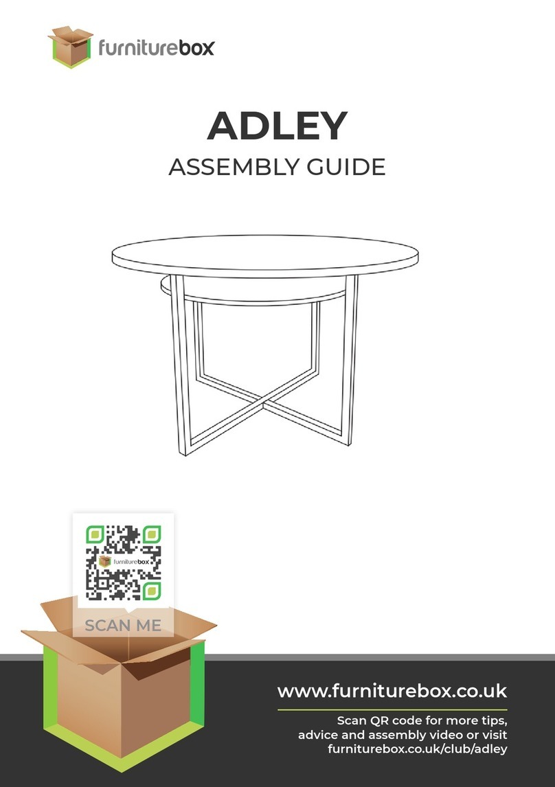 FURNITUREBOX ADLEY Assembly guide