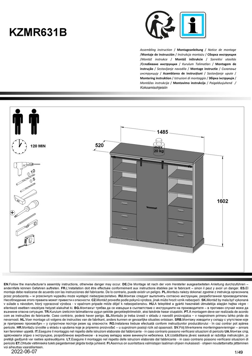 Forte KZMR631B User manual