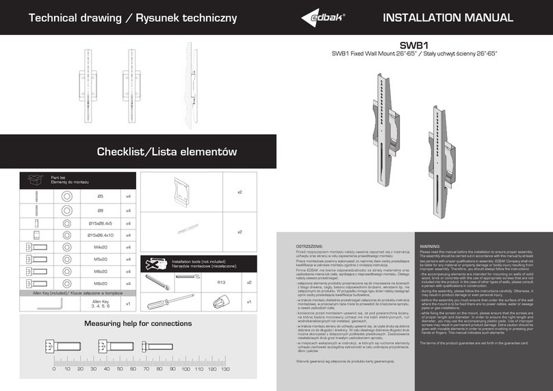 Edbak SWB1 User manual