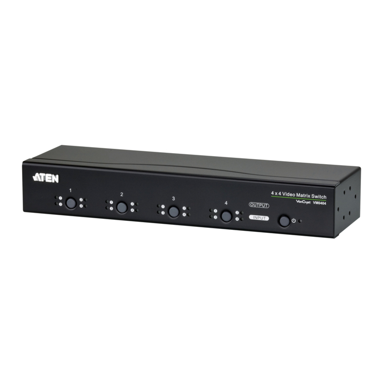 ATEN VM0404 User manual