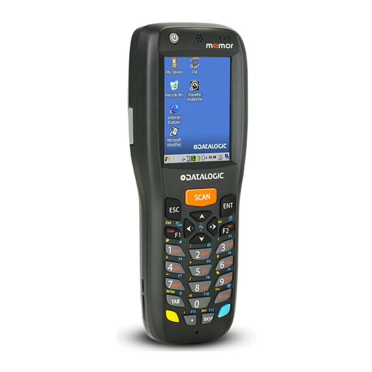 Datalogic Memor X3 User manual