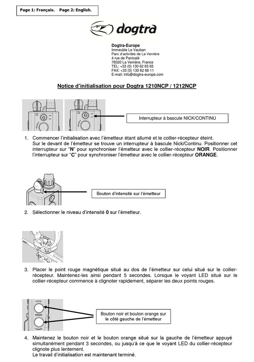 Dogtra 1210NCP Code setting guide