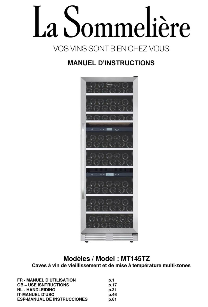 La Sommeliere MT145TZ User manual