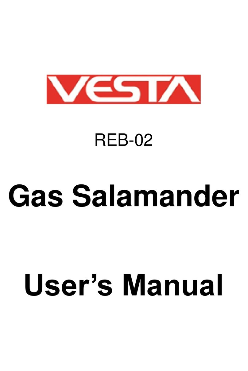 Vesta REB-02 user manual
