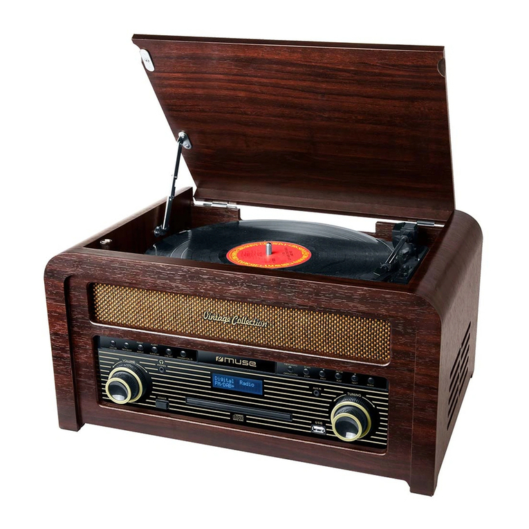 Muse MT-115 DAB user manual