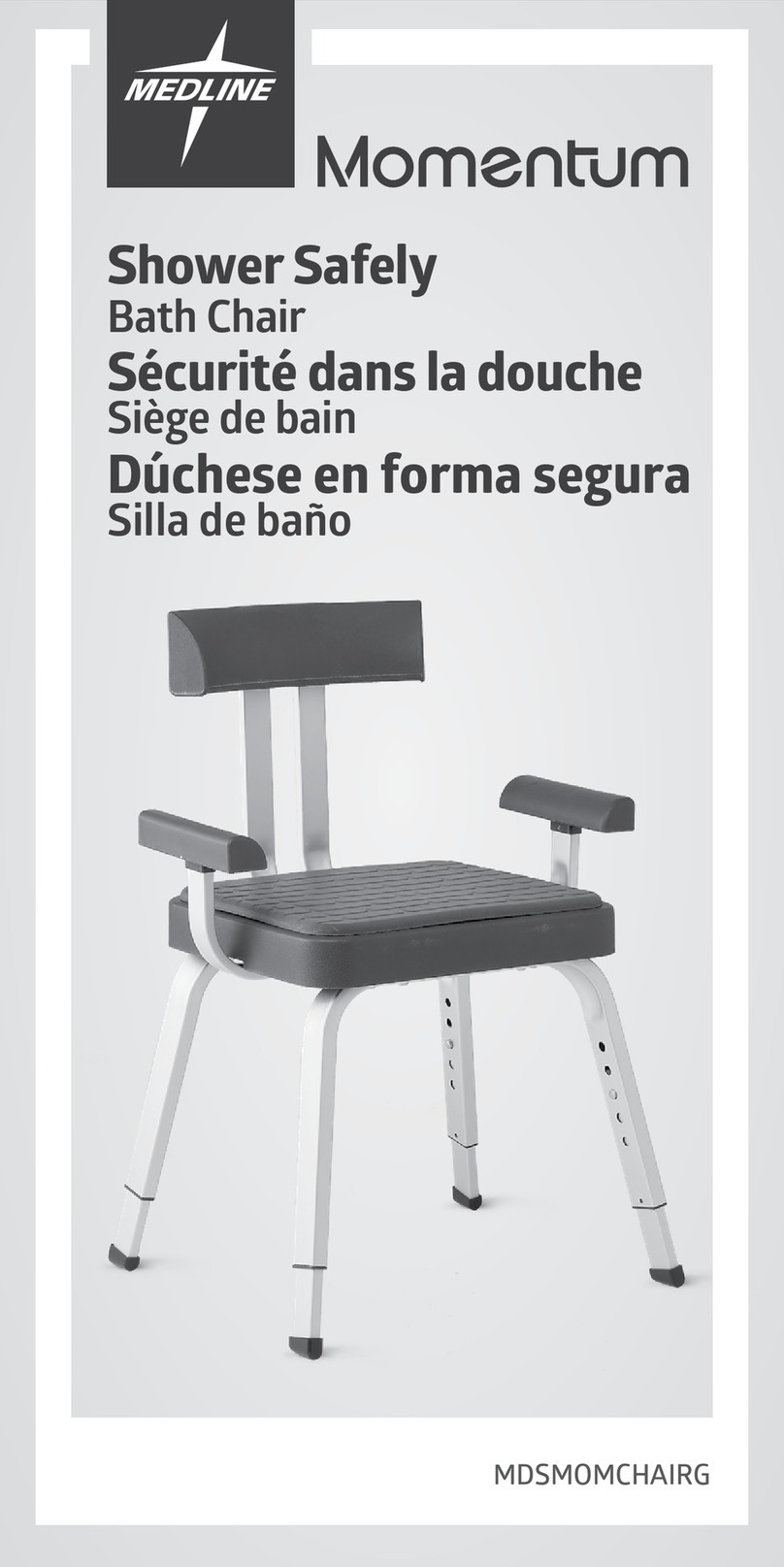 Medline MDSMOMCHAIRG manual