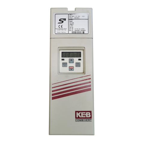 KEBCO COMBIVERT S4 instruction manual