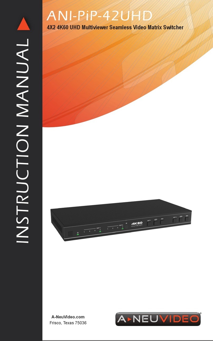 A-Neuvideo ANI-PiP-42UHD instruction manual