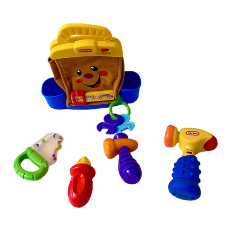 Fisher-Price M6221 instruction sheet