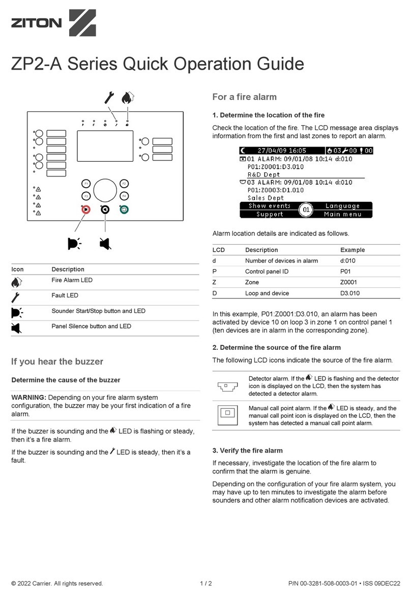 Ziton ZP2-A Series User guide