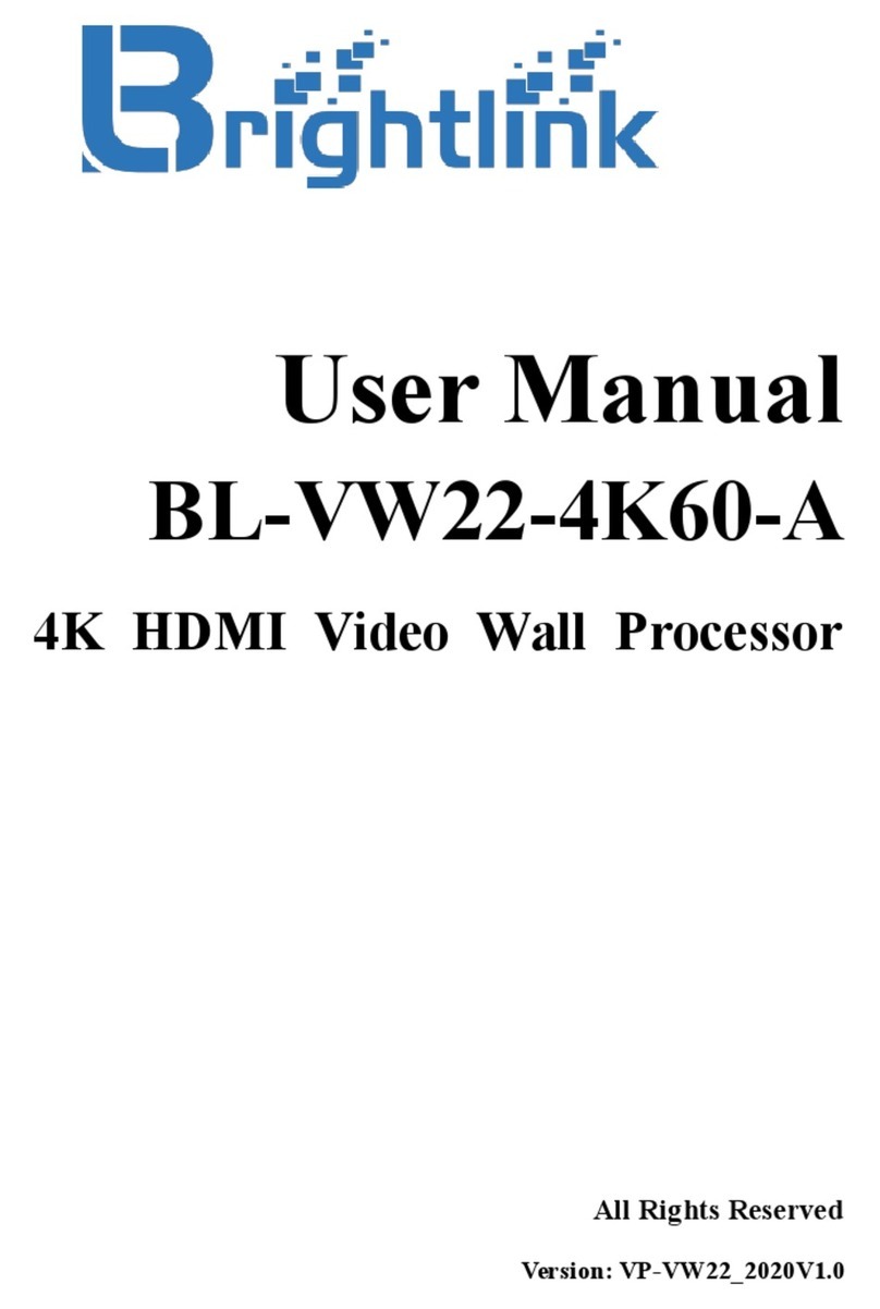 Brightlink BL-VW22-4K60-A user manual