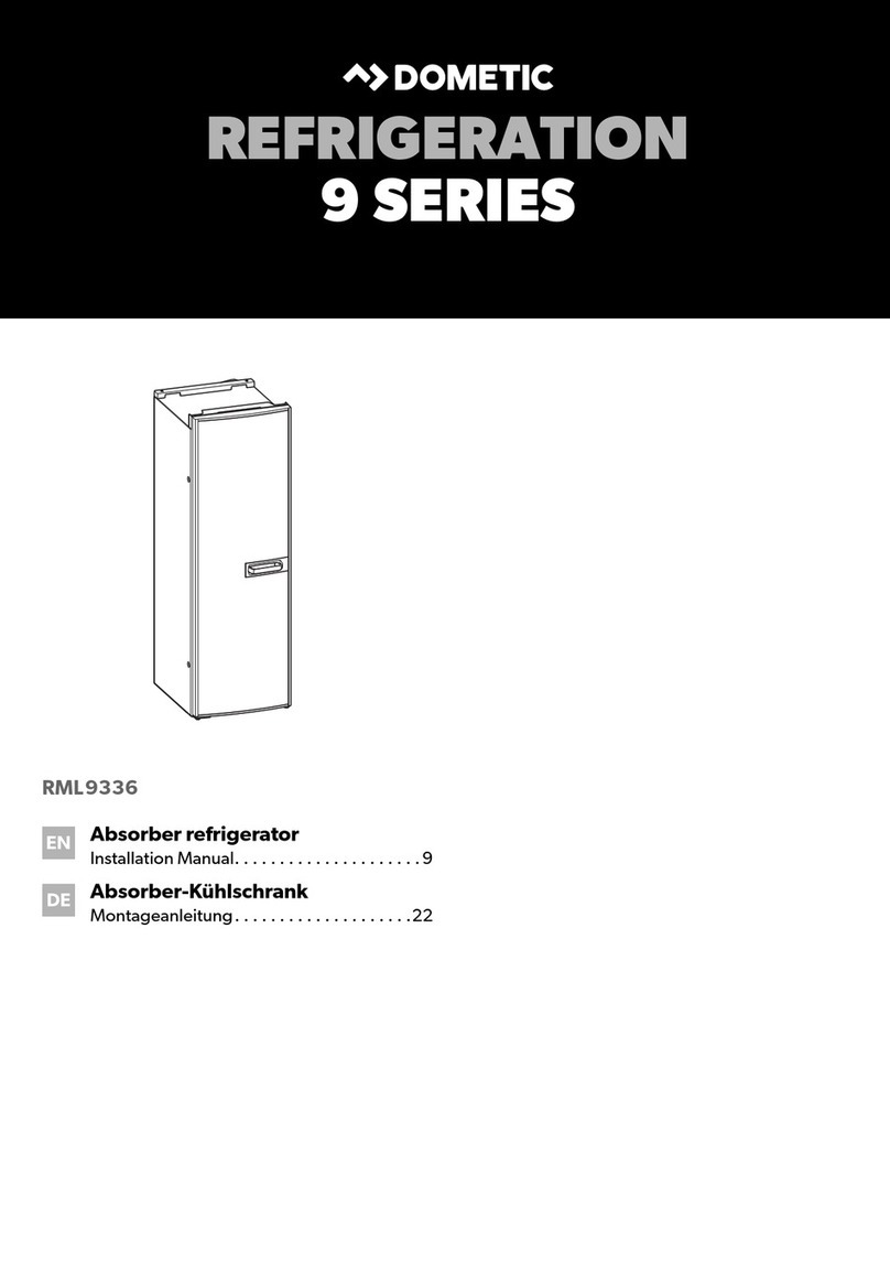 Dometic RML9336 installation manual