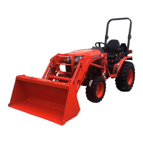 Kubota B2601 User manual