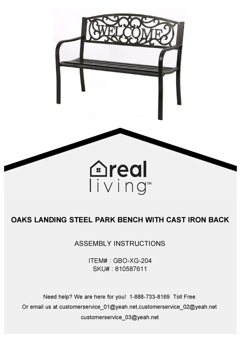 real living GBO-XG-204 Assembly instructions
