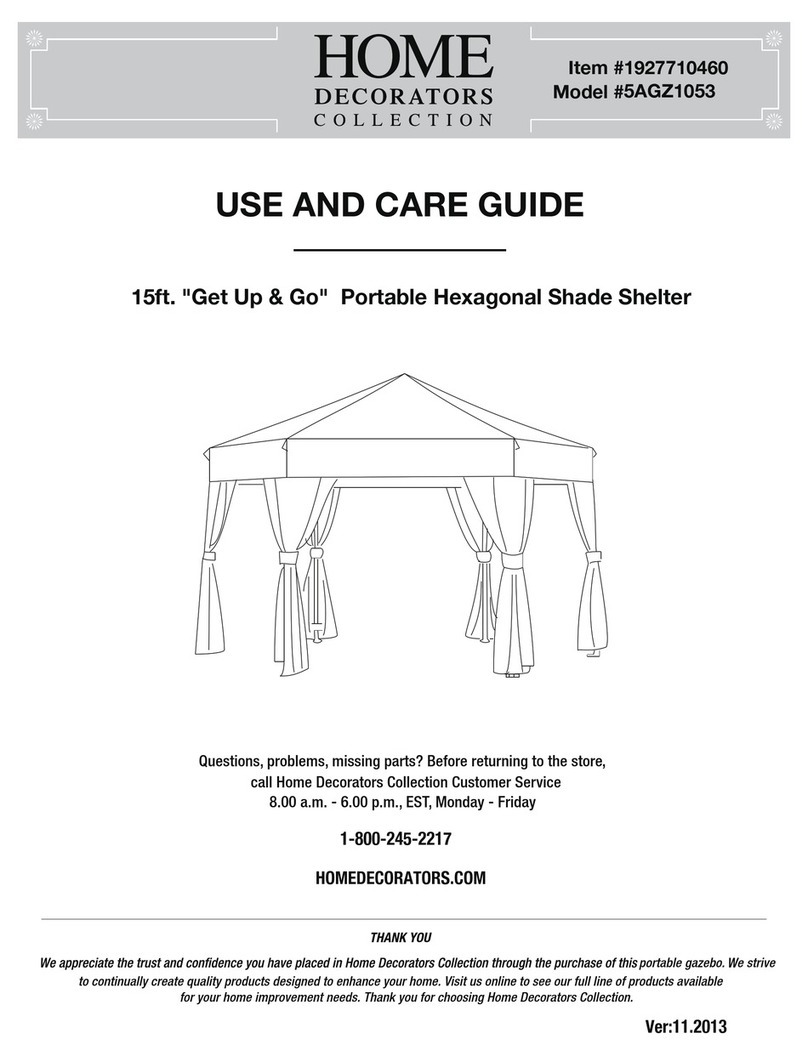 Home Decorators Collection Get Up & Go 5AGZ1053 User manual