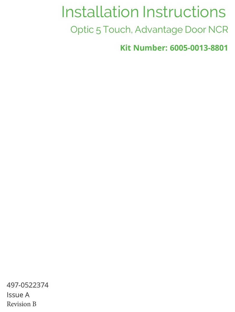 NCR Retrofit OPTIC 5 Touch installation instructions