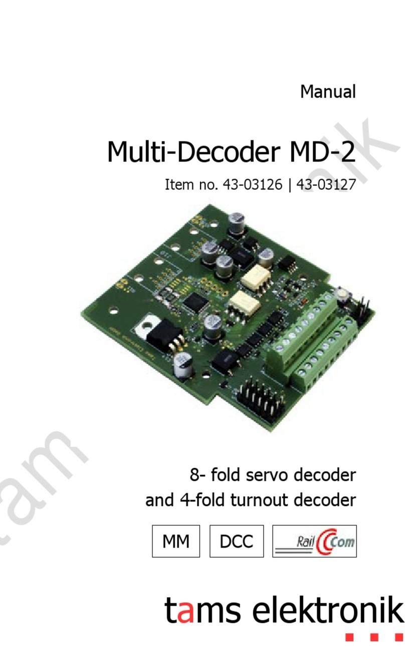 tams elektronik Multi-Decoder MD-2 manual